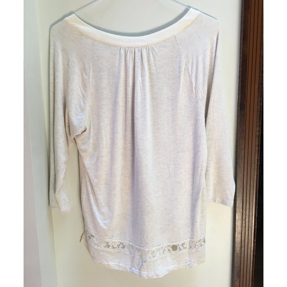 Anthropologie One September mixed media blouse - L - Picture 4 of 6